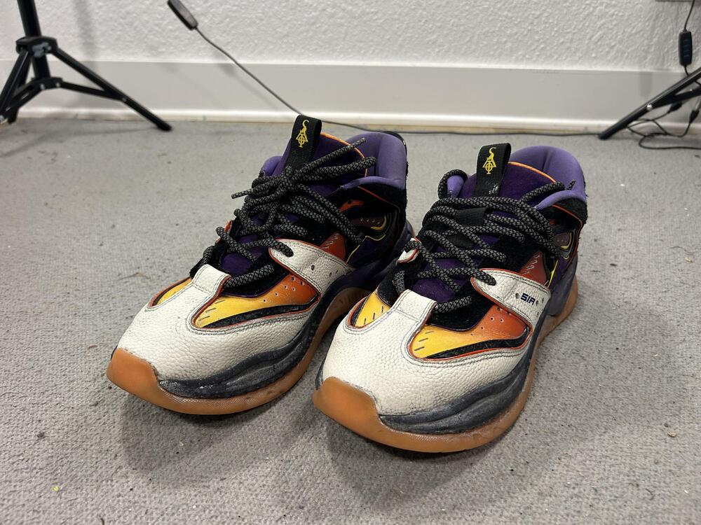 SIA Collective Shoes Mens Size 11 Multicolor Low Top Basketball Sneaker Gum
